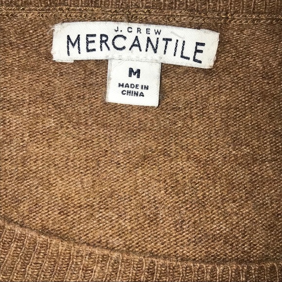 JCrew mercantile bronze M openneck sweater - Picture 5 of 8